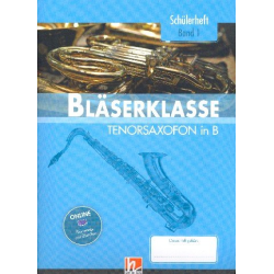         Bläserklasse Band 1 (Klasse 5) - Tenorsaxophon - Bernhard Sommer
    