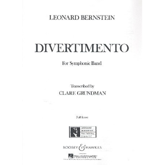Divertimento : for symphonic band