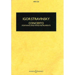         Concerto for piano and wind instruments - Igor Strawinsky (Stravinsky)
    