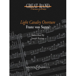         Light Cavalry Overture : für Blasorchester - Franz von Suppé
    