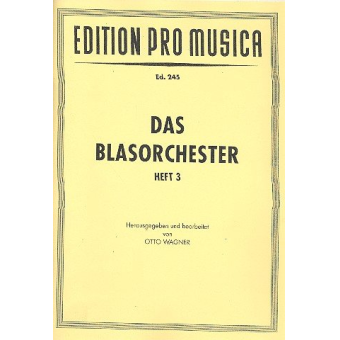Das Blasorchester Band 3