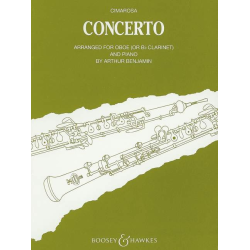        Concerto for oboe and strings (Klavierauszug) - Domenico Cimarosa / Arr. Arthur Benjamin
    