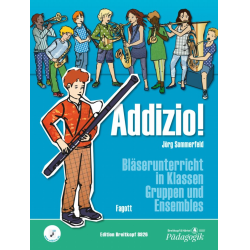         Addizio! - Schülerausgabe (Fagott in C) - Jörg Sommerfeld
    