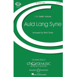         Auld Lang Syne Chor (SSA), Klavier und Flöte : Sing- und Spielpartitur - Traditional / Arr. Mark Sirett
    