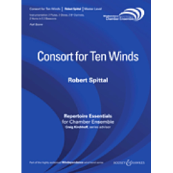         Consort for 10 Winds (Partitur) - Robert Spittal
    