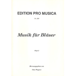         Musik für Bläser Band 2 - Diverse / Arr. Otto Wagner
    
