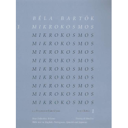         Mikrokosmos vol.1 (nos.1-36) : - Bela Bartok
    