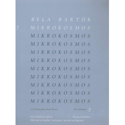         Mikrokosmos vol.2 (nos.37-66) : - Bela Bartok
    