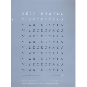 Mikrokosmos vol.4 (nos.97-121) : for piano