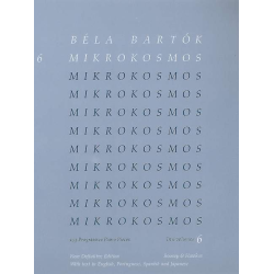        Mikrokosmos vol.6 (nos.140-153) : - Bela Bartok
    