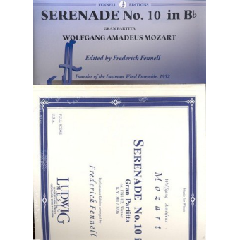 Serenade in Bb Major no.10 KV361 :