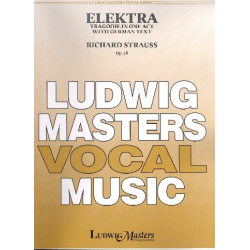         Elektra op.58 (Klavierauszug) - Richard Strauss
    