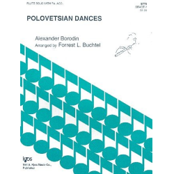         Polowetzer Tänze für Flöte und Klavier - Alexander Porfiryevich Borodin
    
