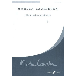         Ubi caritas et amor : for mixed chorus - Morten Lauridsen
    