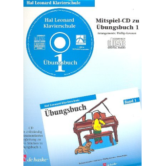 Klavierschule Band 1 - Übungsbuch : CD