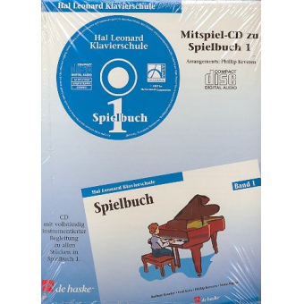 Hal Leonard Klavierschule Spielbuch 1 (CD)