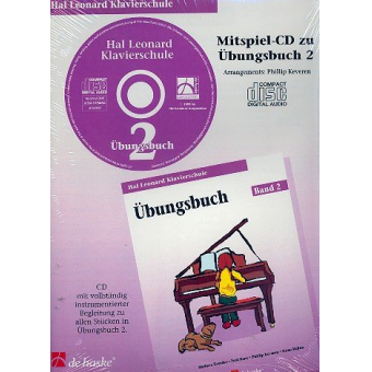 Hal Leonard Klavierschule Übungsbuch 2 (CD)