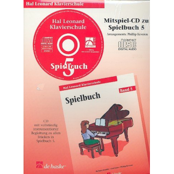 Hal Leonard Klavierschule Spielbuch 5 (CD)