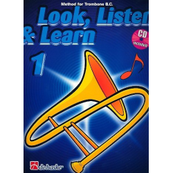         Look listen and learn vol.1 (+CD) - Trombone TC - Jilt Jansma
    