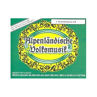 Alpenländische Volksmusik - 08 Tenorsaxophon 1 Bb