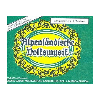 Alpenländische Volksmusik - 21 Begleitstimme in Bb 2