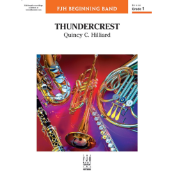        Thundercrest (c/b) - Quincy C. Hilliard / Arr. Quincy C. Hilliard
    