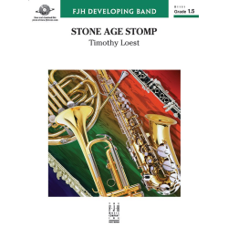         Stone Age Stomp (c/b) - Timothy Loest / Arr. Timothy Loest
    