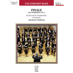         Finale from Symphony No 4 (c/b) - Piotr Ilich Tchaikowsky (Pyotr Peter Ilyich Iljitsch Tschaikovsky) / Arr. Andrew Balent
    