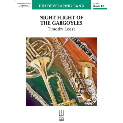        Night Flight of the Gargoyles (c/b) - Timothy Loest / Arr. Timothy Loest
    