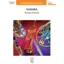        Sahara (c/b) - Roland Barrett / Arr. Roland Barrett
    