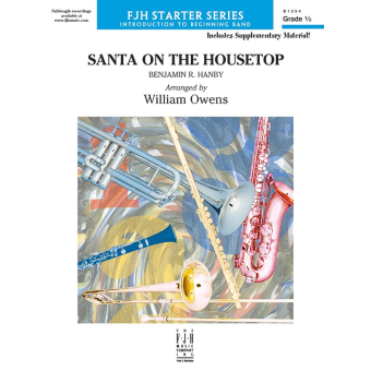 Santa on the Housetop (c/b)
