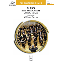         Mars from The Planets (c/b) - Gustav Holst / Arr. William Owens
    