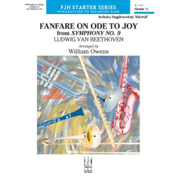         Fanfare on "Ode to Joy" (c/b) - Ludwig van Beethoven / Arr. William Owens
    