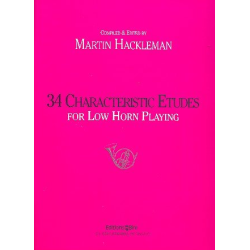         34 characteristic Etudes - Hackleman
    