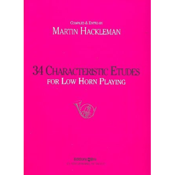 34 characteristic Etudes