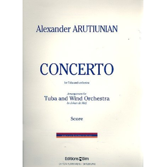 Concerto for Tuba and Concert Band (Score)