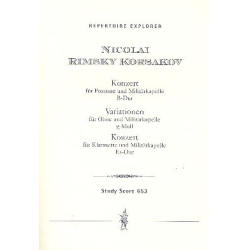         Konzert B-Dur : für Posaune und Militärkapelle - Nicolaj / Nicolai / Nikolay Rimskij-Korsakov
    