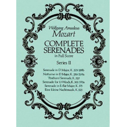         COMPLETE SERENADES #2 F/S - Wolfgang Amadeus Mozart
    