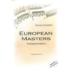         European Masters : für Blasorchester - Manfred Schneider
    