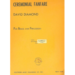         Ceremonial Fanfare : for 6 horns, - David Diamond
    