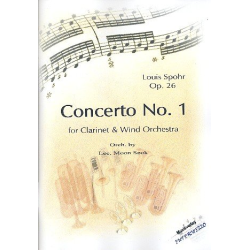         Konzert c-Moll Nr.1 op.26 : für Klarinette und - Louis Spohr
    