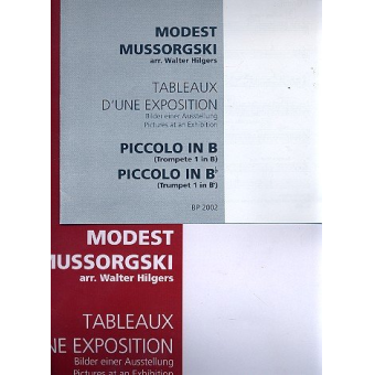 Bilder einer Ausstellung : für Blechbläser,