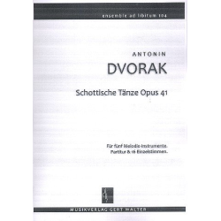         Schottische Tänze op.41 - Antonin Dvorak / Arr. Gert Walter
    