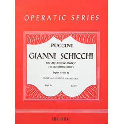         O mio babbino caro : for - Giacomo Puccini
    