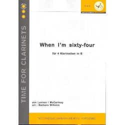         When I'm sixty-four (4 Klarinetten) - John Lennon
    