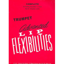         Advanced Lip Flexibilities for trumpet (includes vols. 1, 2 and 3) - Charles Colin
    