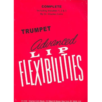 Advanced Lip Flexibilities for trumpet (includes vols. 1, 2 and 3)