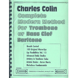         Complete Modern Method for trombone - Charles Colin
    