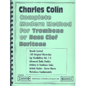 Complete Modern Method for trombone