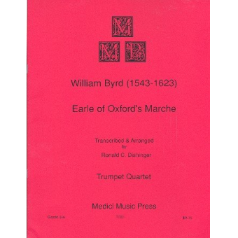 The Earle of Oxford's Marche für 4 Trompeten